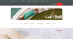 Desktop Screenshot of chillidollclothing.com